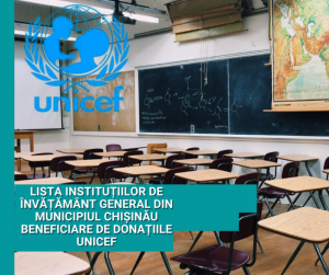 Comunicat de presă cu privire la distribuirea donațiilor UNICEF
