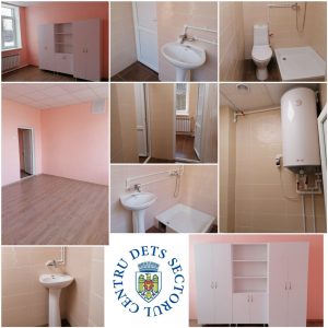 Elevii Gimnaziului-internat Nr.3 sectorul Centru dispun de un cabinet medical recent renovat și asigurat cu toate cele necesare.