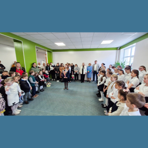 Rodica Spînu, Șefa interimară a Direcției Educație, Tineret și Sport Centru, a participat astăzi în cadrul evenimentului „Ziua ușilor deschise” la Complexul Educațional „STEAM”